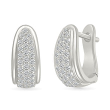 Nova Diamond Hoop Earrings
