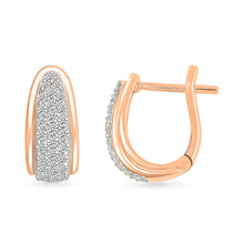 Nova Diamond Hoop Earrings