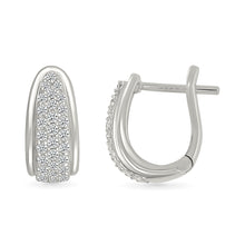 Nova Diamond Hoop Earrings