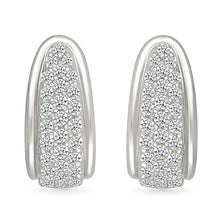 Nova Diamond Hoop Earrings