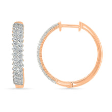 Adhira Diamond Hoops Earrings