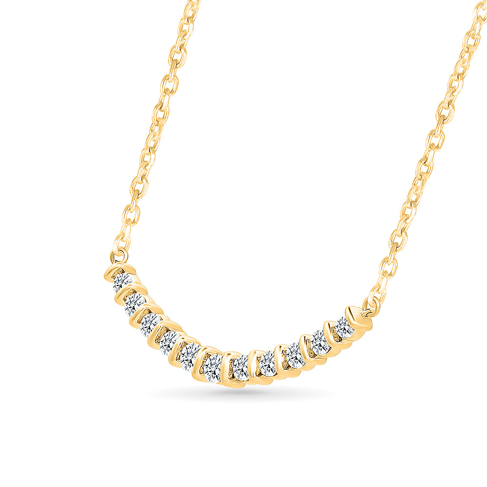 Elite Gold & Diamond Necklace