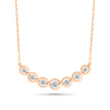 Swirl Diamond Necklace