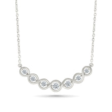 Swirl Diamond Necklace