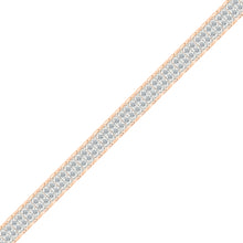 Starlight Gridiron Gold & Diamond Bracelet