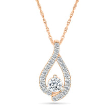 Teardrop Twirl Pendant