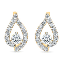 Evelyn Gold & Diamond Earrings