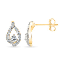 Evelyn Gold & Diamond Earrings