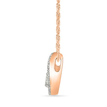 Oval Diamond Pendant