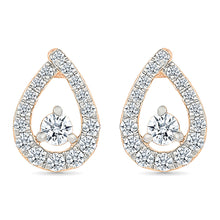 Victoria Gold & Diamond Earrings