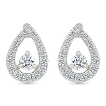 Victoria Gold & Diamond Earrings