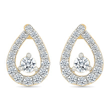 Victoria Gold & Diamond Earrings