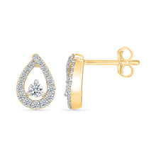 Victoria Gold & Diamond Earrings