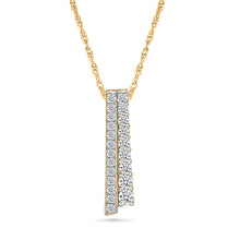Hanging Diamond Pendant