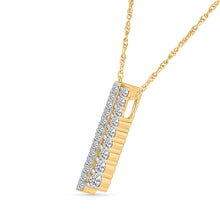 Hanging Diamond Pendant