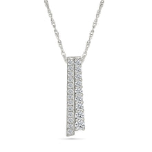 Hanging Diamond Pendant
