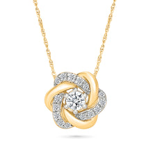 Artistry Gold & Diamond Pendant