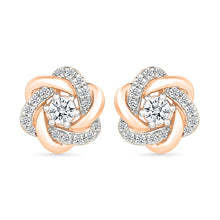 Spiner Gold & Diamond  Earrings