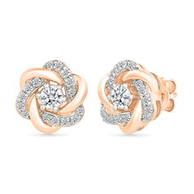 Spiner Gold & Diamond  Earrings