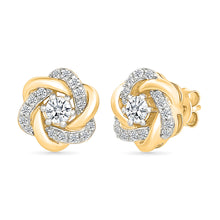 Spiner Gold & Diamond  Earrings