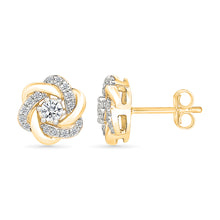 Spiner Gold & Diamond  Earrings