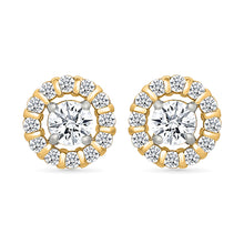 Essence Gold & Diamond Earrings