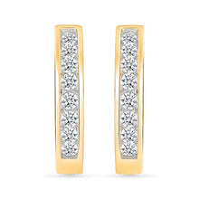 Glitterati Gold & Diamond Earrings