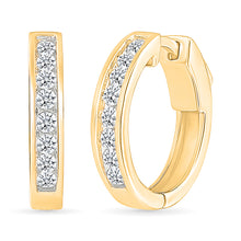 Glitterati Gold & Diamond Earrings