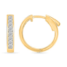 Glitterati Gold & Diamond Earrings