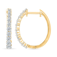 Adorable Gold &  Diamond Earrings