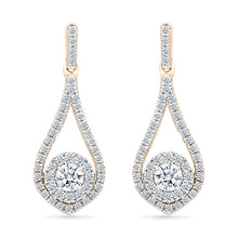 Fragrance Gold & Diamond Earrings