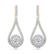 Fragrance Gold & Diamond Earrings