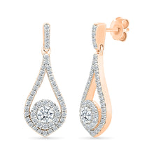 Fragrance Gold & Diamond Earrings
