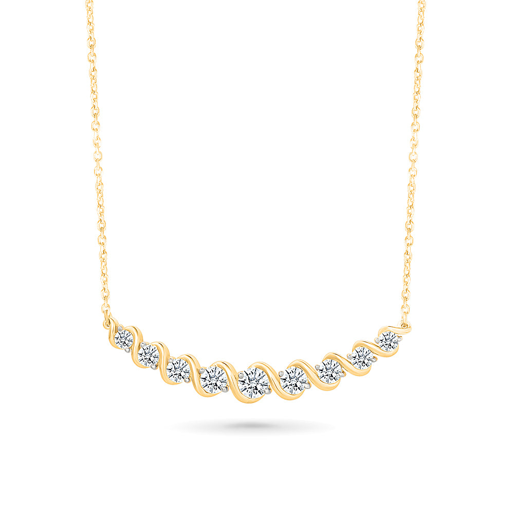 Minimalist Classic Diamond Necklace
