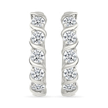 Classical Gold & Diamond Danglers Earrings