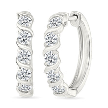 Classical Gold & Diamond Danglers Earrings