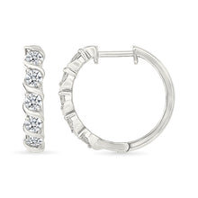 Classical Gold & Diamond Danglers Earrings