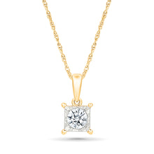 Gleaming Diamond Pendant