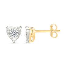 Dusk Gold & Diamond Earrings