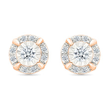 Celestial Sparkle Diamond Cluster Earrings