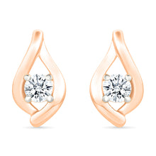 Autumn Bloom Gold & Diamond  Earrings