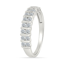 Sparkling Diamond Band Ring