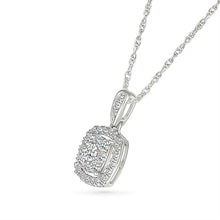 Classic Starlight Cushion Pendant