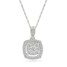 Classic Starlight Cushion Pendant