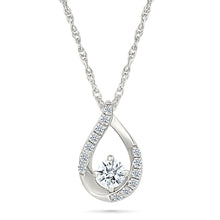 Teardrop Sparkle Dew Pendant