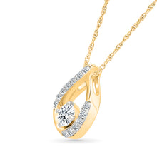 Teardrop Sparkle Dew Pendant