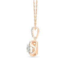 Floral Charm Diamond Pendant