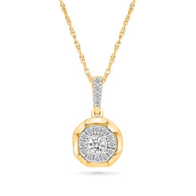 Floral Charm Diamond Pendant