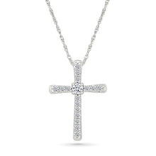 Criss- Cross Gold & Diamond Pendant