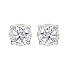 Minimal Gold & Diamond Earrings